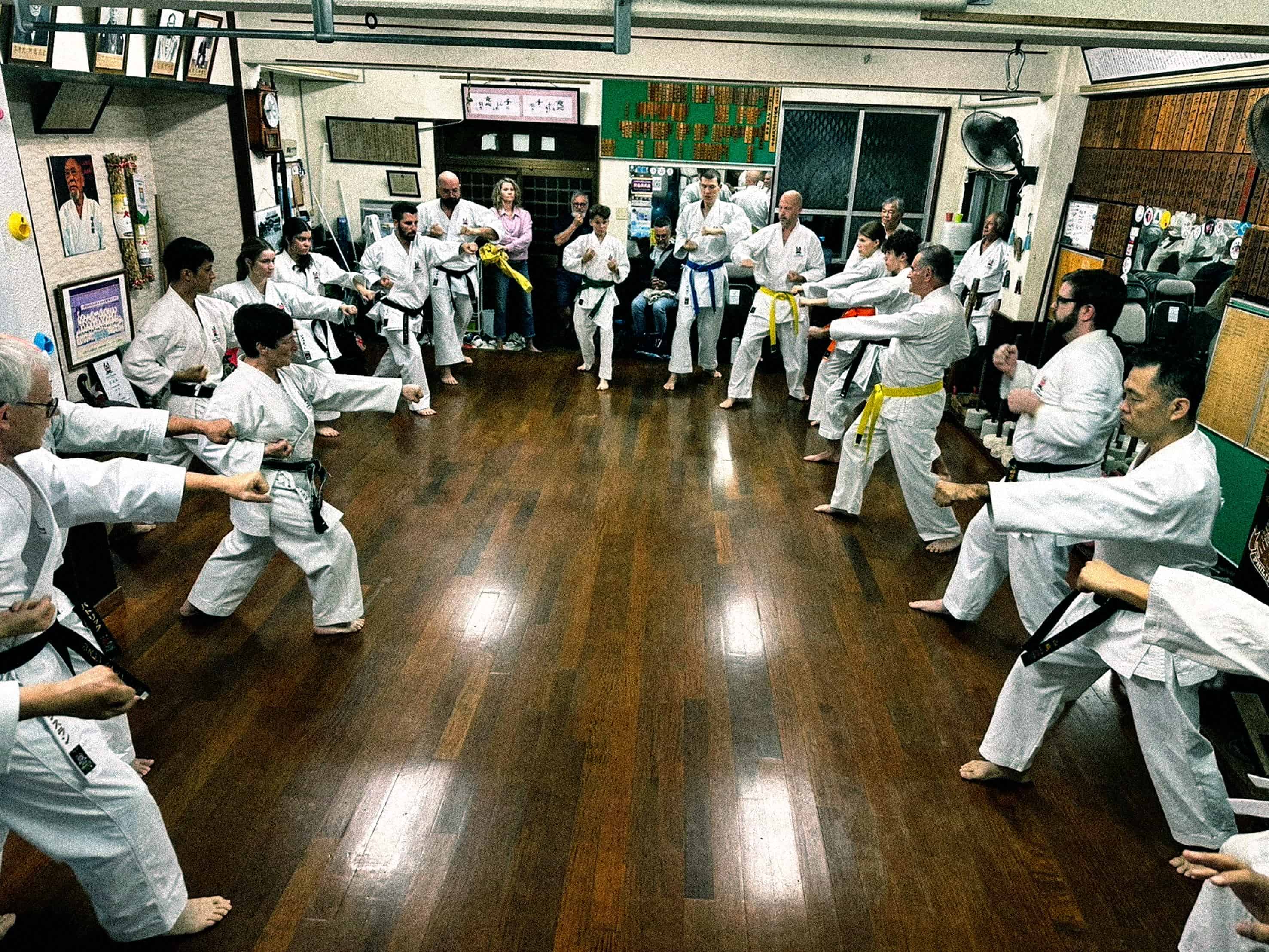 Karate class